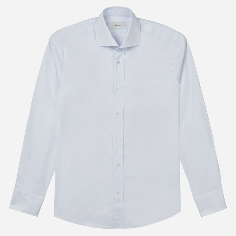 Hemd  gestreifter stoff  hellblau 100% baumwolle fleckenabweisende twill do günstig online kaufen